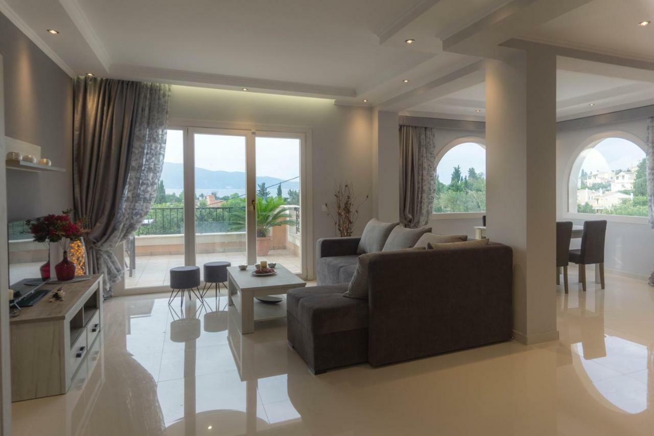 Sunshine Home 3 With Sea View Alepou Esterno foto
