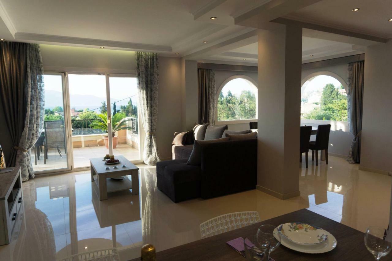 Sunshine Home 3 With Sea View Alepou Esterno foto