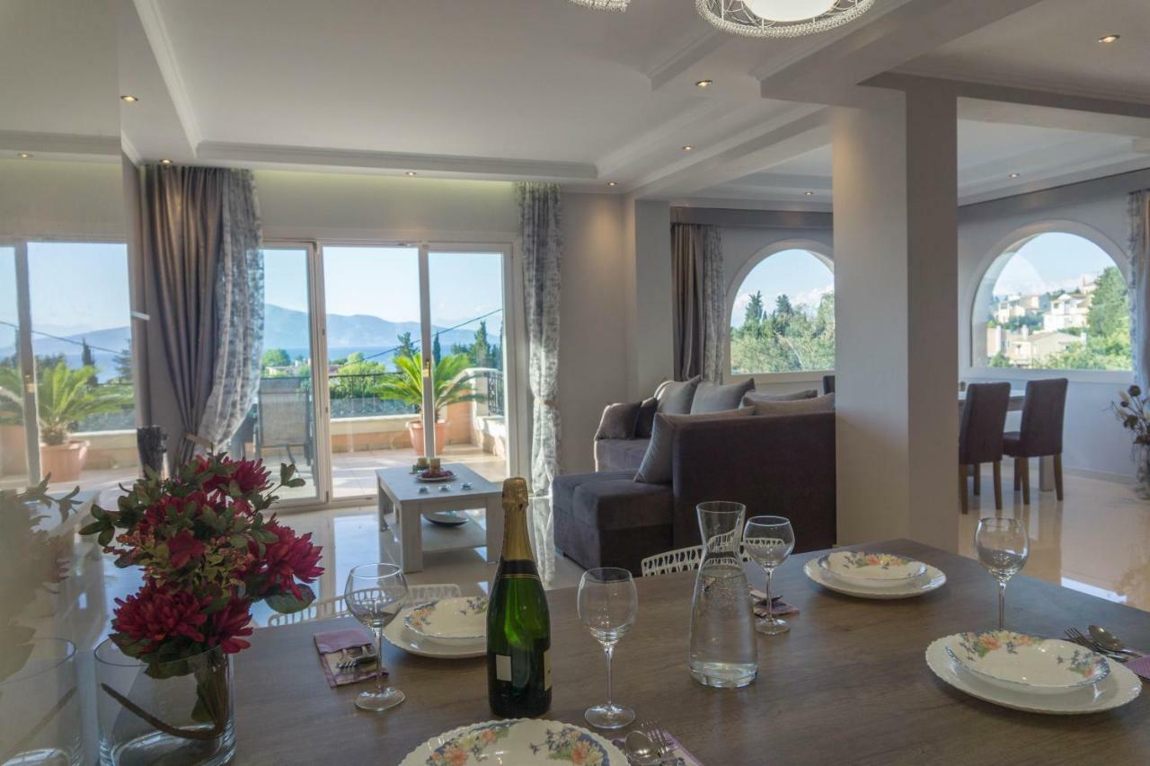 Sunshine Home 3 With Sea View Alepou Esterno foto